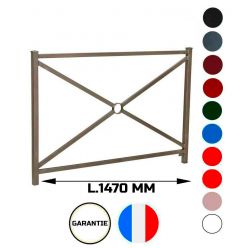 Barrière Croix de Saint André L.1470 mm