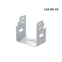 Photo : Support de fixation chemin de câble fil - Lot de 10