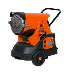 chauffage industriel radiant mobile au fioul - Modèle 1