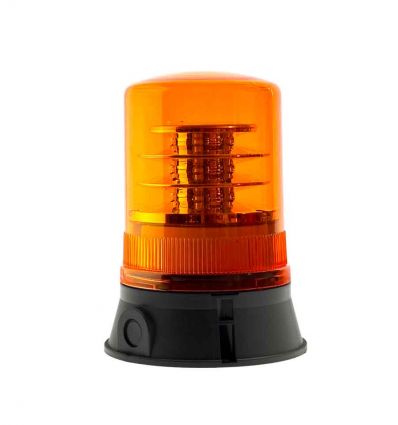 Feu tournant industriel couleur orange disponible 10 V DC, 24 V DC, 85-280 V AC/DC