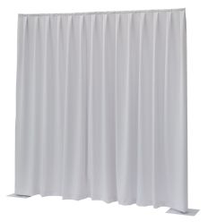 Rideau Wentex Pipe and Drape Dimout Blanc