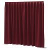 Rideau Pipe and Drape Dimout Rouge