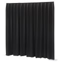 Photo : Rideau Pipe and Drape Dimout Noir - 300 cm