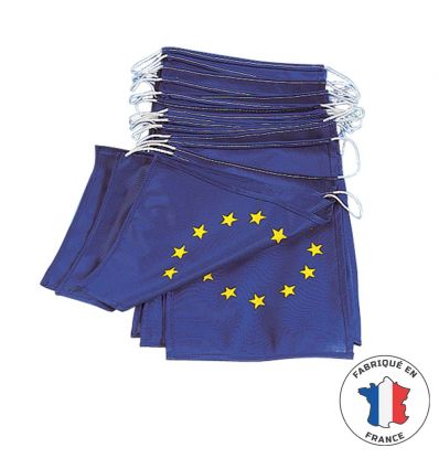 Guirlande drapeau europe made in france