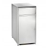 Poubelle snack inox - 120 litres