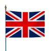 Drapeau sur hampe du Royaume-Uni