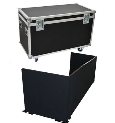 Kit Flightcase complet Easydrape avec option rideaux Molton