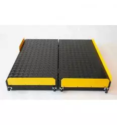 Plateforme amovible PMR pour rampe d'accès