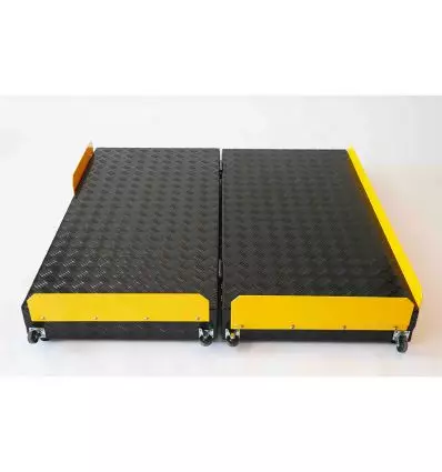 Plateforme amovible PMR pour rampe d'accès