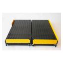 Photo : Plateforme amovible PMR pour rampe d'accès 120 x 120 cm - 12 à 18 cm - Non