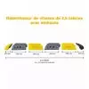 Ralentisseur routier 70 mm de hauteur