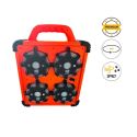 Photo : Valise de 8 balises LED synchronisées