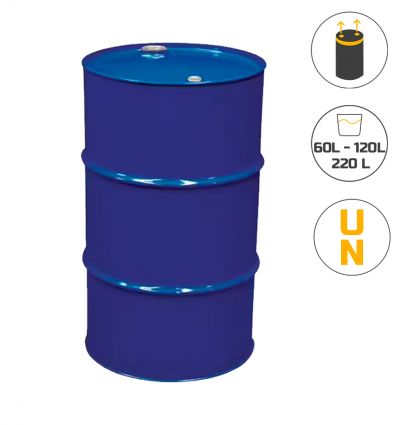 Fût acier à bonde 60 L - 220 L