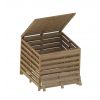 Composteur en bois pour collectivités 