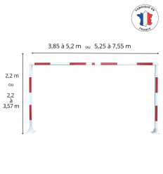 Portique limiteur de hauteur fixe