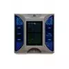 Plot routier solaire LED 20 tonnes bidirectionnel couleur bleue