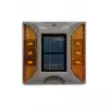 Plot routier solaire LED 20 tonnes bidirectionnel couleur jaune