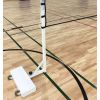 Poteau de badminton mobile pour compétition