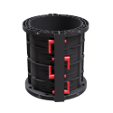 Photo : Geotub panel rond pour poteau Ø 25 cm