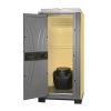 Toilette de chantier avec bac amovible 70 litres beige