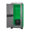 Toilette de chantier avec bac amovible 70 litres verte
