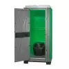 Toilette de chantier avec bac amovible 70 litres verte