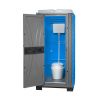 WC de chantier raccordable bleu