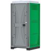 Cabine fermée - Toilette de chantier raccordable verte