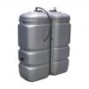 Cuve de stockage gasoil, fuel, GNR 1000 litres PEHD avec tuyau d'aspiration