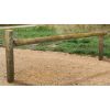 Barrière pivotante bois simple battant