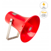 Sirène antidéflagrante couleur rouge