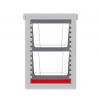 Conteneur isotherme gn 1/1 93 L interieur 