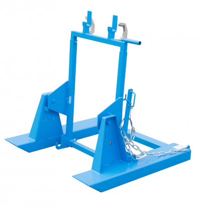 Basculeur de conteneur bleu