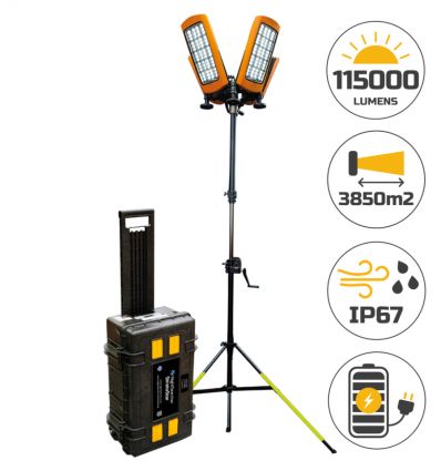 Projecteur de chantier puissant