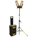 Photo : Projecteur de chantier puissant 115 000 lumens 18Ah