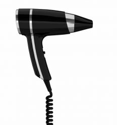 Sèche-cheveux JVD Pistolet avec Prise Noir