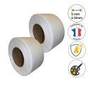 Photo : Feuillard de cerclage PP mandrin ⌀ 200 mm Blanc - 8 mm x 0,55 mm x 4000 m