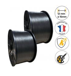 Feuillard polypropylène manuel à joues plastiques