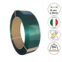 Photo : Feuillard cerclage PET Haute Résistance 19 mm x 0,85 mm x 1000 m