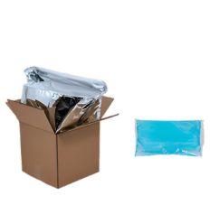 Carton isotherme 15 L + gel froid