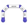 Arche gonflable sur mesure bleue