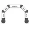 Arche gonflable sur mesure noire