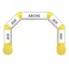 Arche gonflable sur mesure jaune