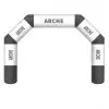 Arche gonflable sur mesure noire