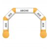 Arche gonflable sur mesure orange