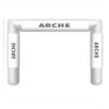 arche gonflable publicitaire blanche