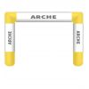 arche gonflable publicitaire jaune