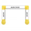 arche gonflable publicitaire jaune