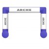 arche gonflable publicitaire bleue