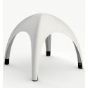 Photo : Tente publicitaire gonflable personnalisable Blanc - 3 x 3 m